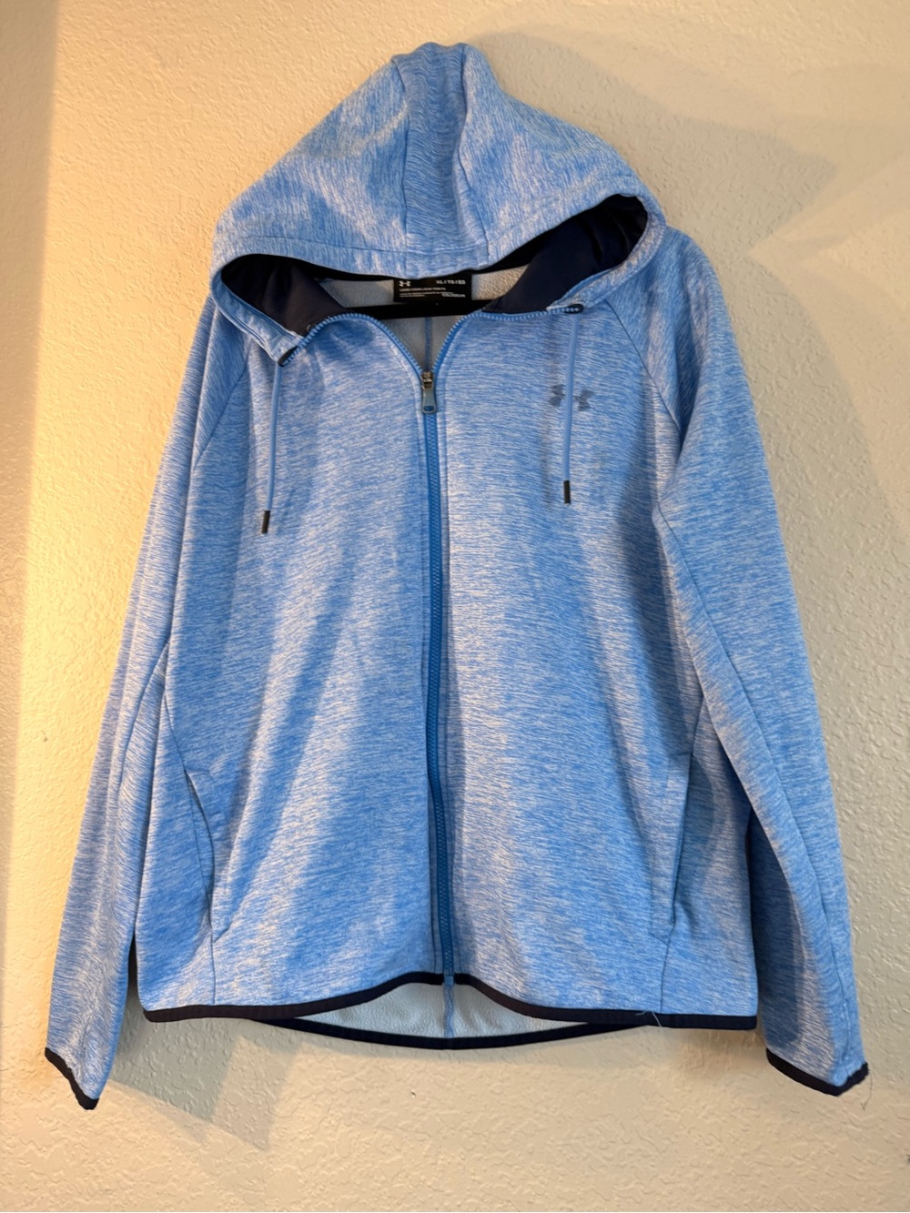 Under Armour Women’s Sky Blue Heather Full-Zip Hooded Jacket